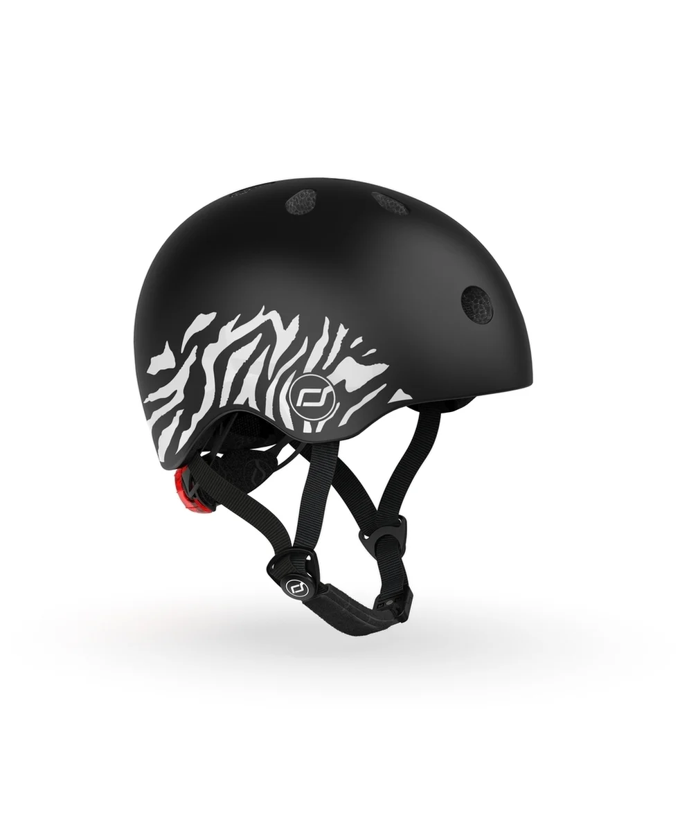 SCOOT AND RIDECASQUE XS MOTIF LIFESTYLE ZÈBRE