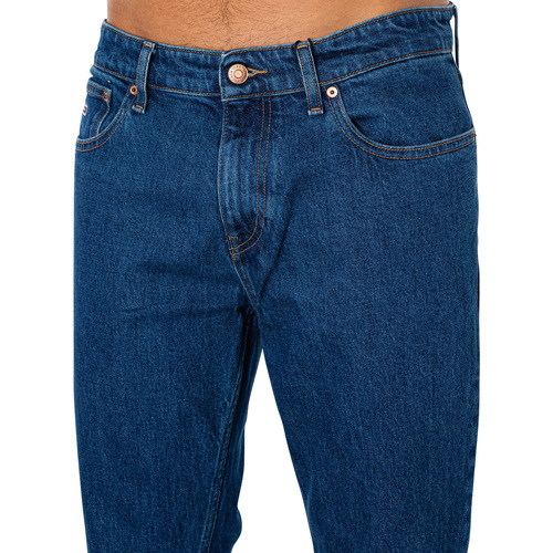 Tommy Jeans - Vaqueros Rectos Rectos Ryan Azul