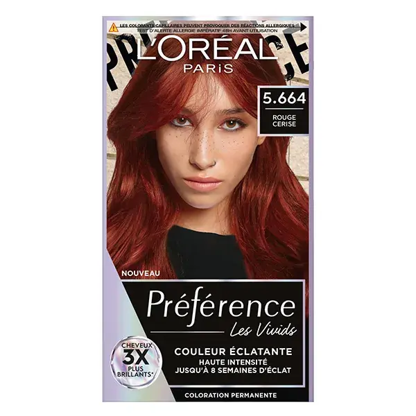L'Oréal Paris Radiant Color Color Vermelho Cereja