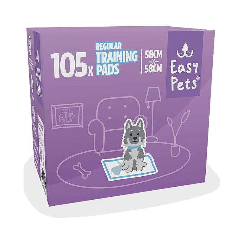 EasyPets Puppy Training Pads 58 x 58 cm Puppy | 105 stuks | 20041.1