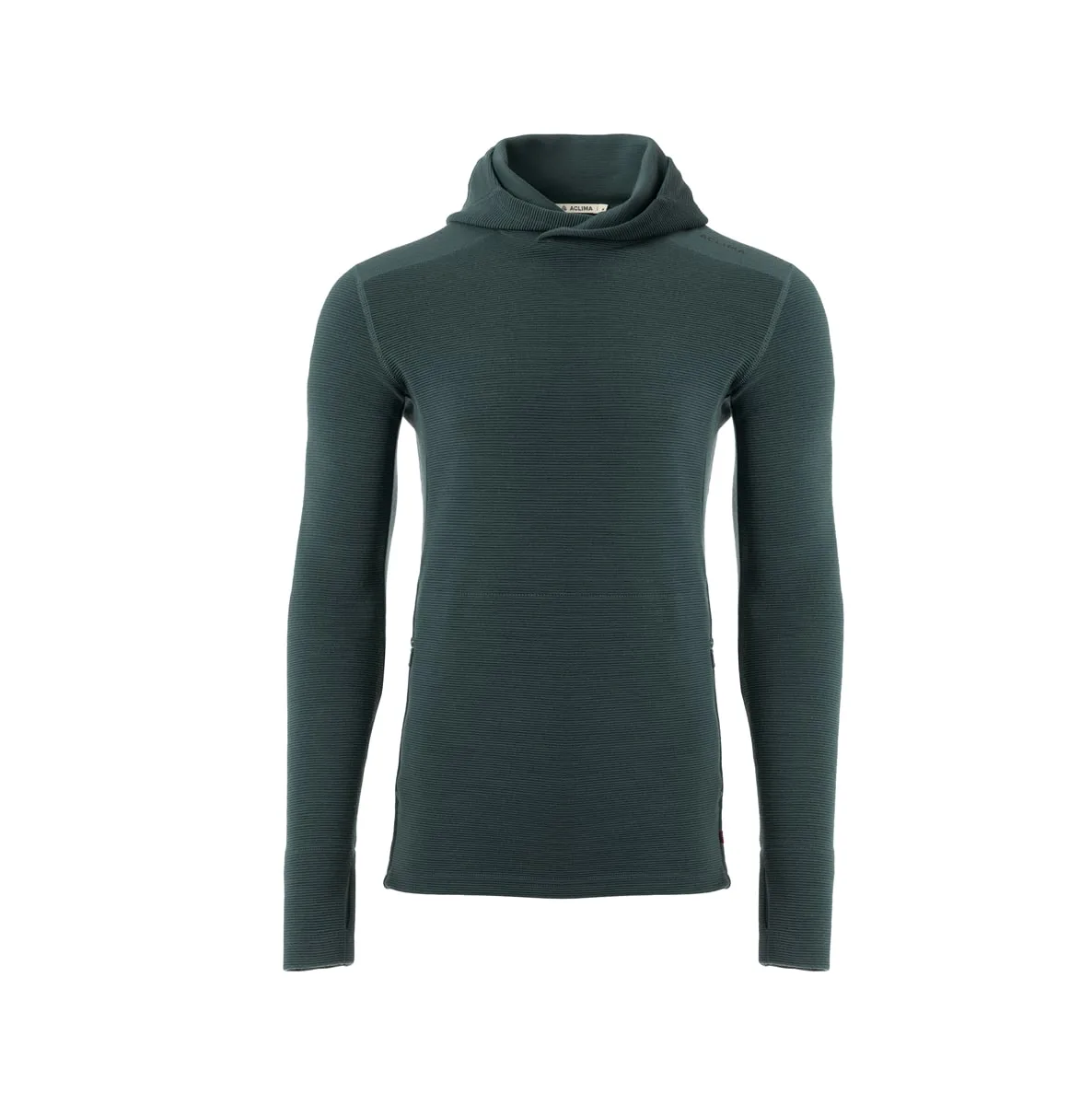 Aclima Men's StreamWool Hoodie Green Gables