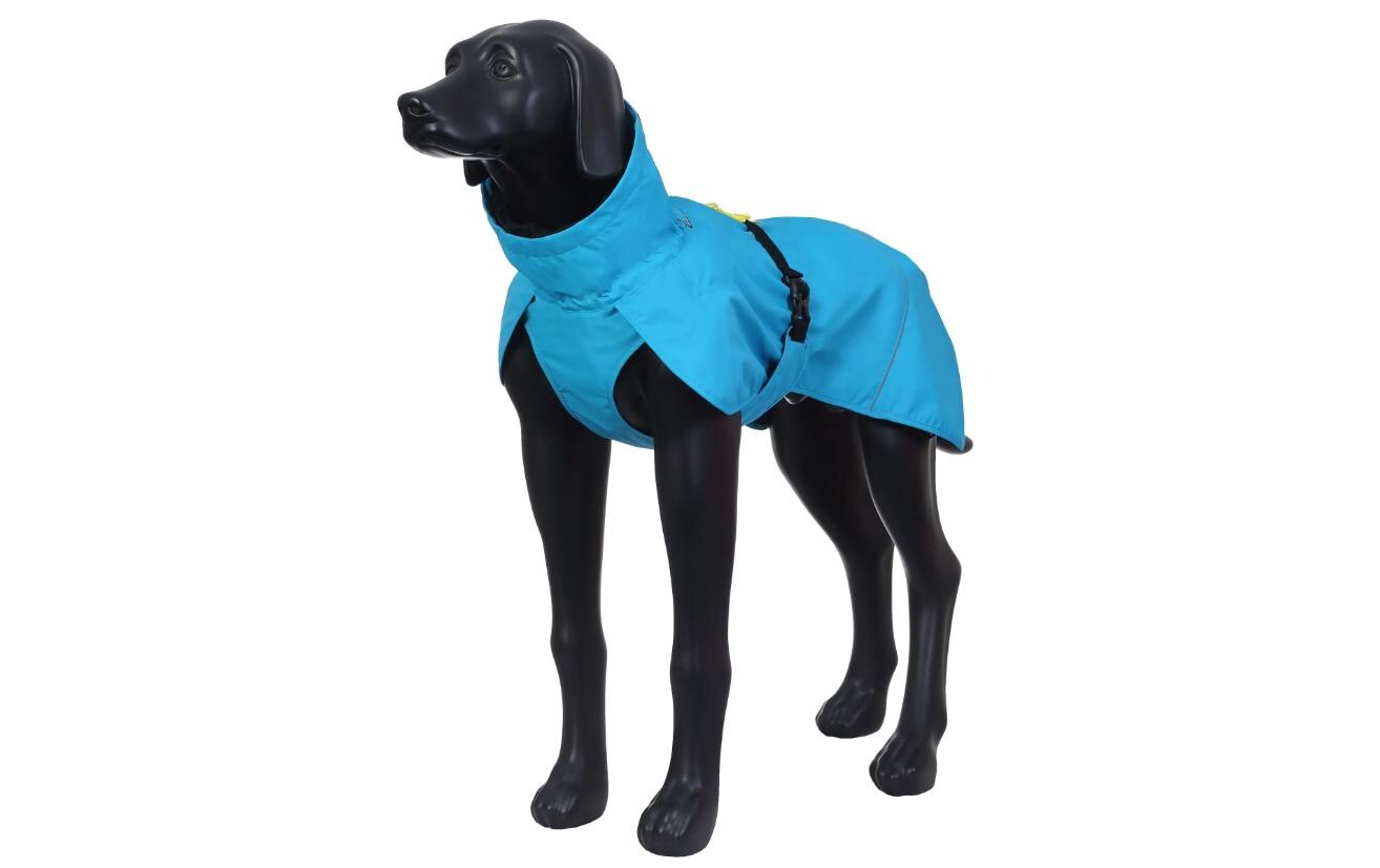 Regenmantel Strike Blau, SFederleichter Regenmantel für Hunde
