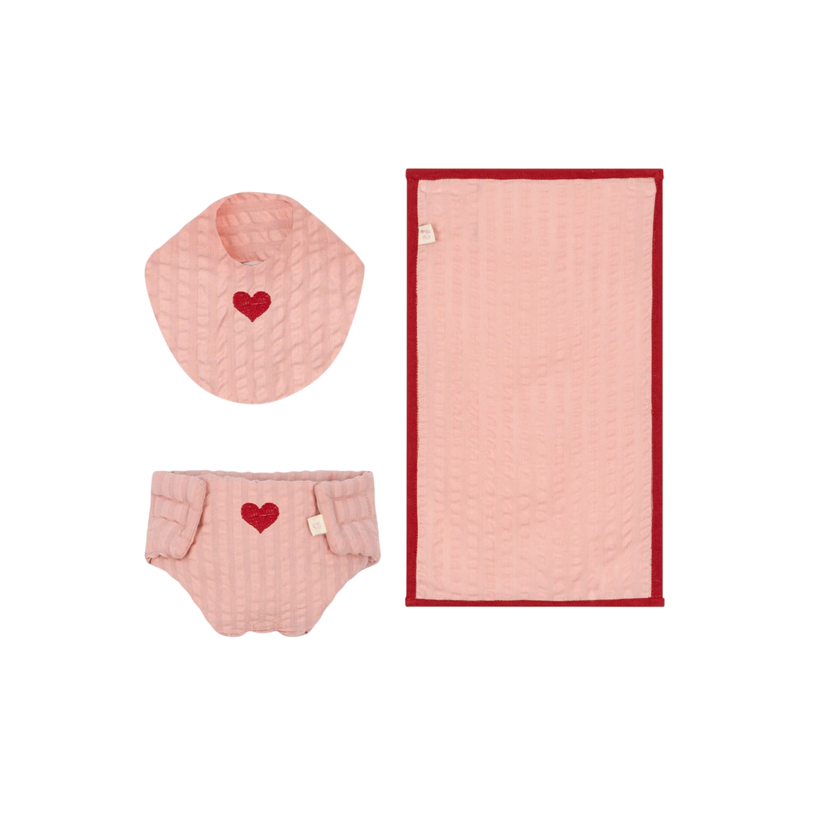 Puppen Wickelset Mellow Rose