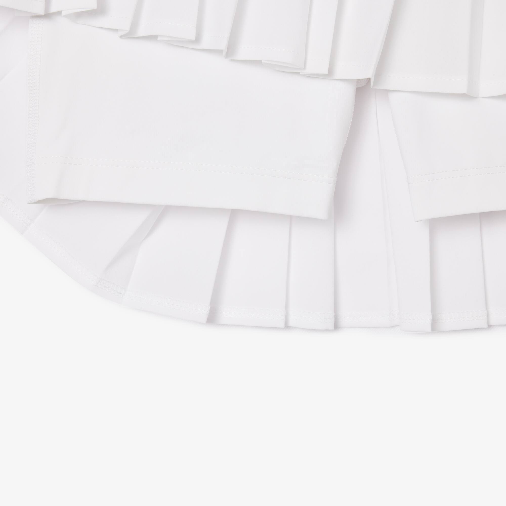 Faltenrock mit integrierten Shorts Hosen & Kleider - Weiss - Lacoste - Mädchen