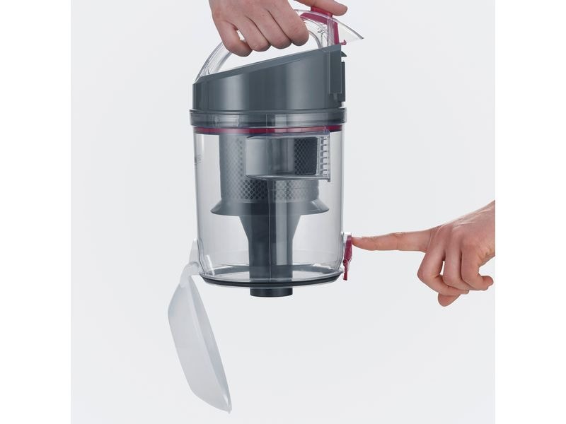 Severin Bodenstaubsauger CY 7088 Grau/Weiss Beutelloser Zyklon-Bodenstaubsauger