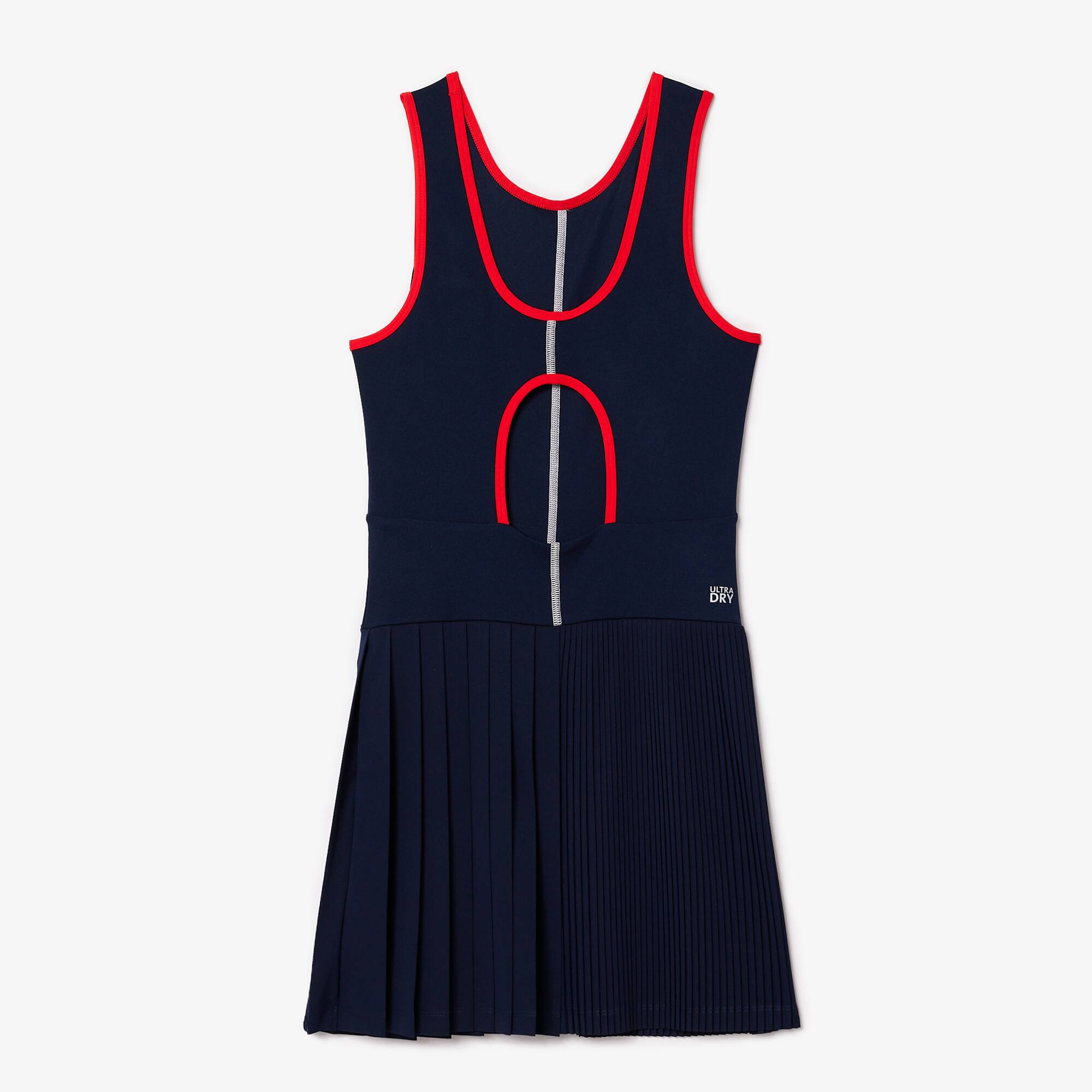 Ultra-Dry Tennis-Kleid und Shorts Kleider & Röcke - Blau - Lacoste - Damen