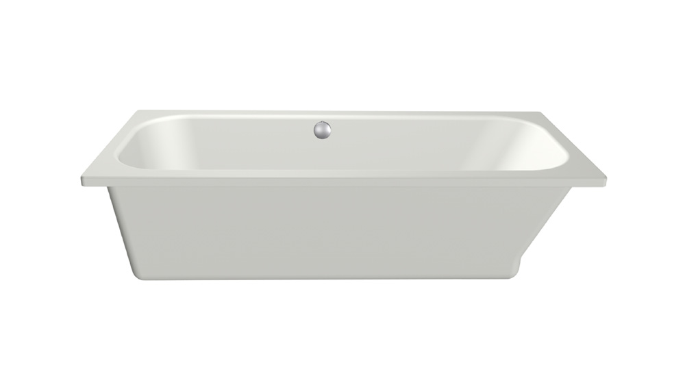 Xenz Aruba ligbad 170x75x45cm edelweis