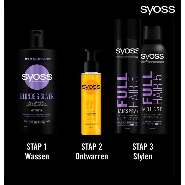 Syoss Blonde and Silver Shampoo 440 ML