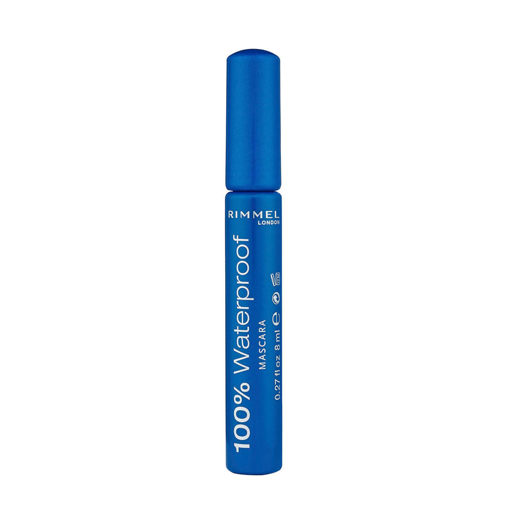 Rimmel waterproof mascara100% waterproof mascara - 001 Black