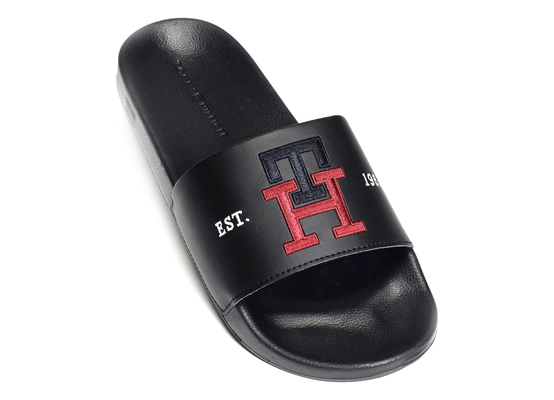 Th embroidery pool slide 4465 noir