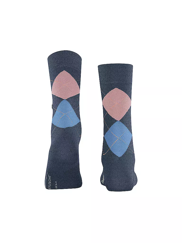 BURLINGTON Damen Socken MARYLEBONE 36-41 dark blue mel blau