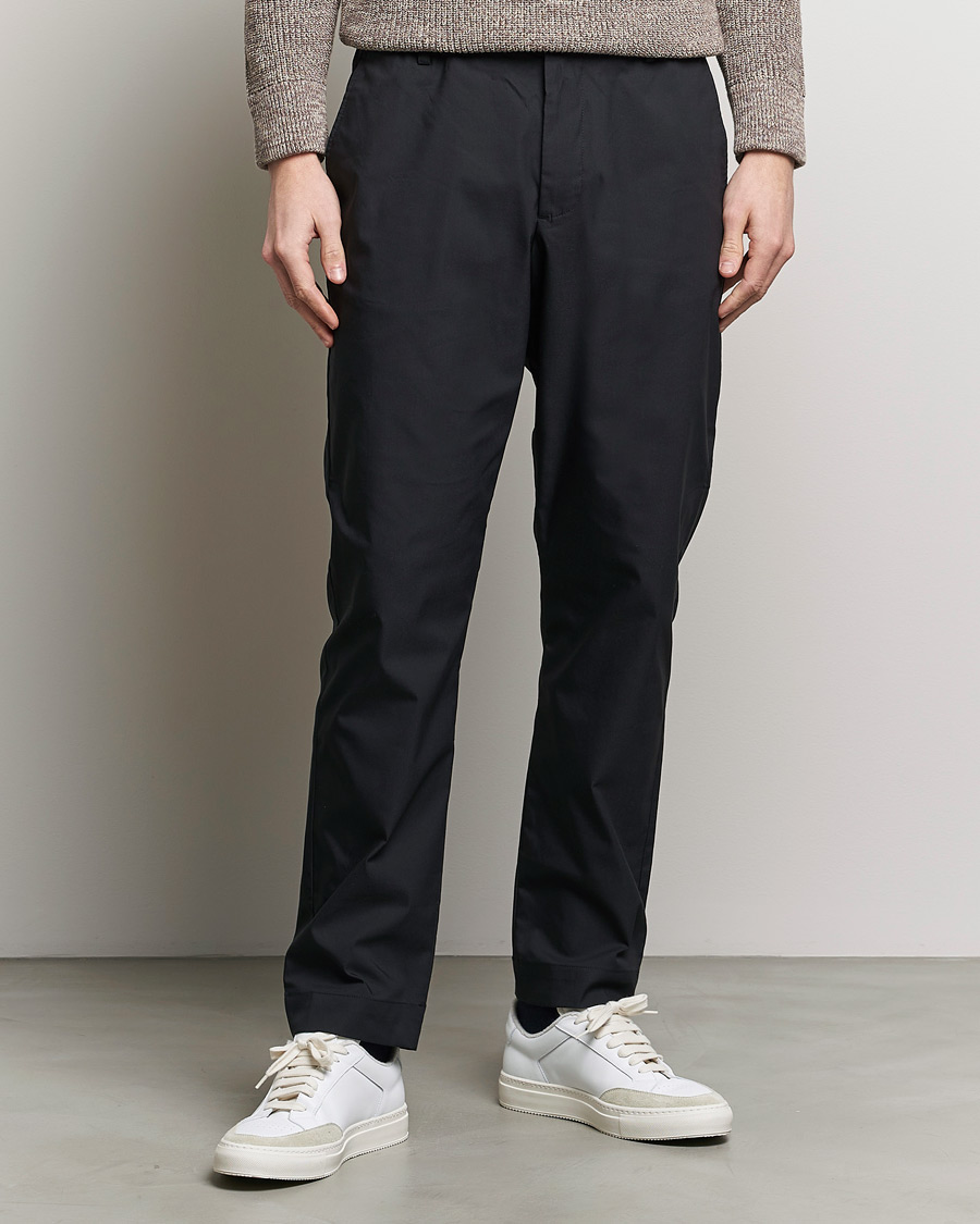 NN07 Billie Tech Drawstring Pants Black