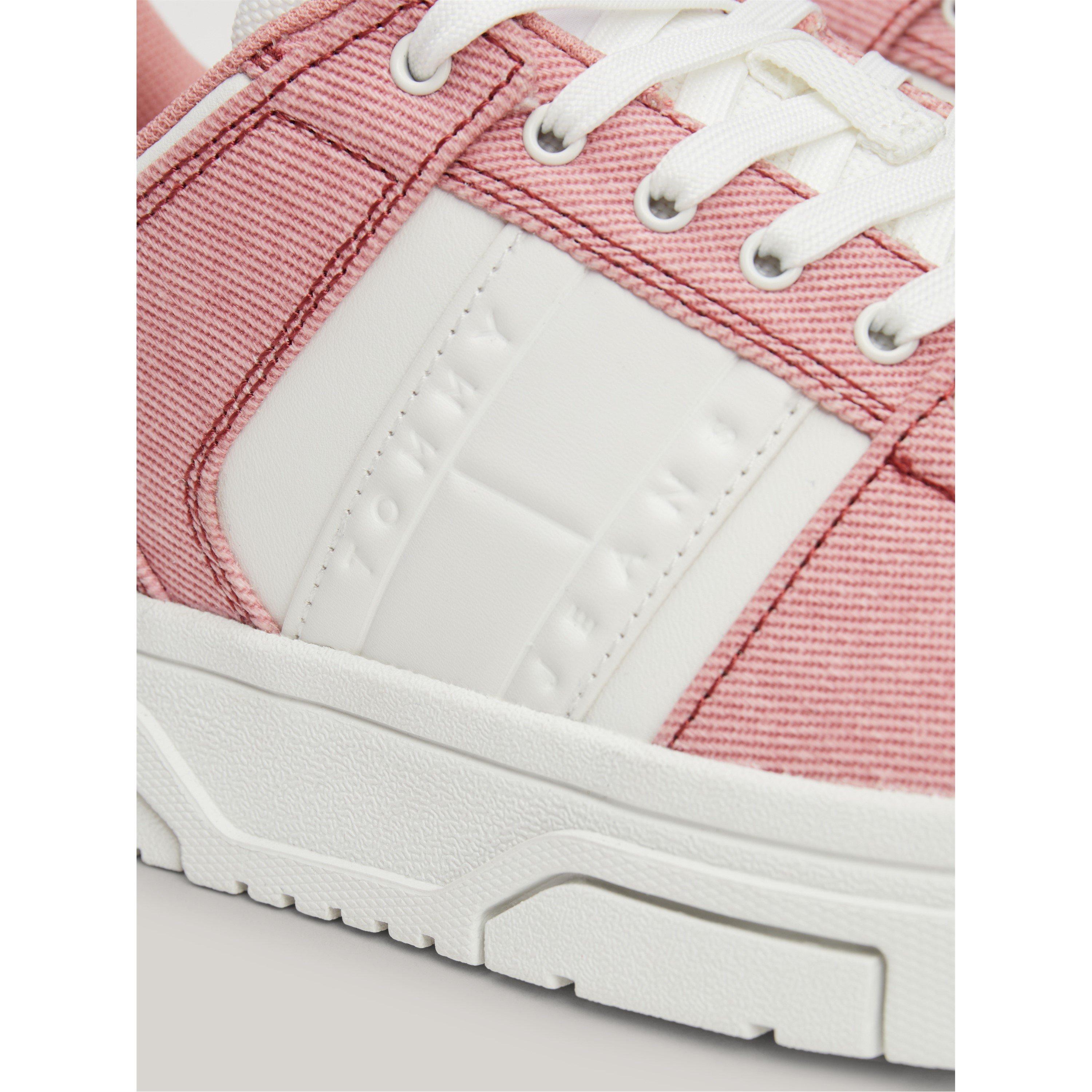 Tommy Jeans Leather Skate Trainers