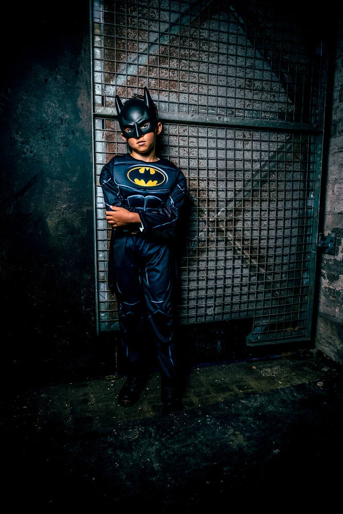 DC COMICS BATMAN - DEGUISEMENT LUXE - TAILLE S 3-4 ANS
