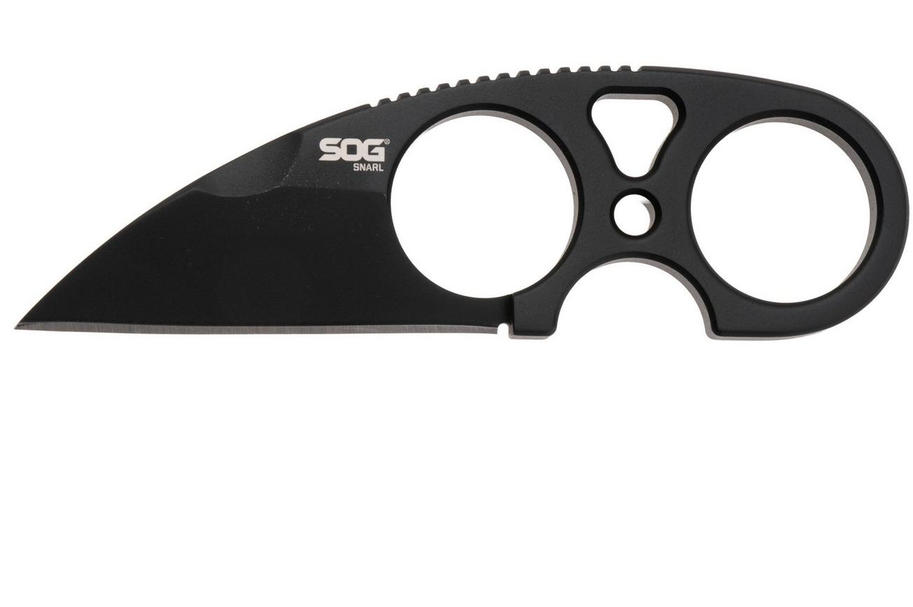 SOG Snarl JB02K-CP, Blackout 9CR18MOV nekmes, Jason Brous design