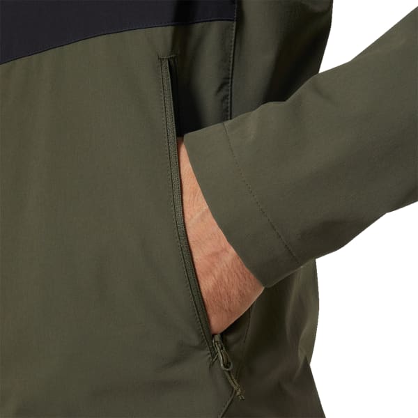 Softshell randonnée HELLY HANSEN BLAZE SOFTSHELL HOOD UTILITY GREEN