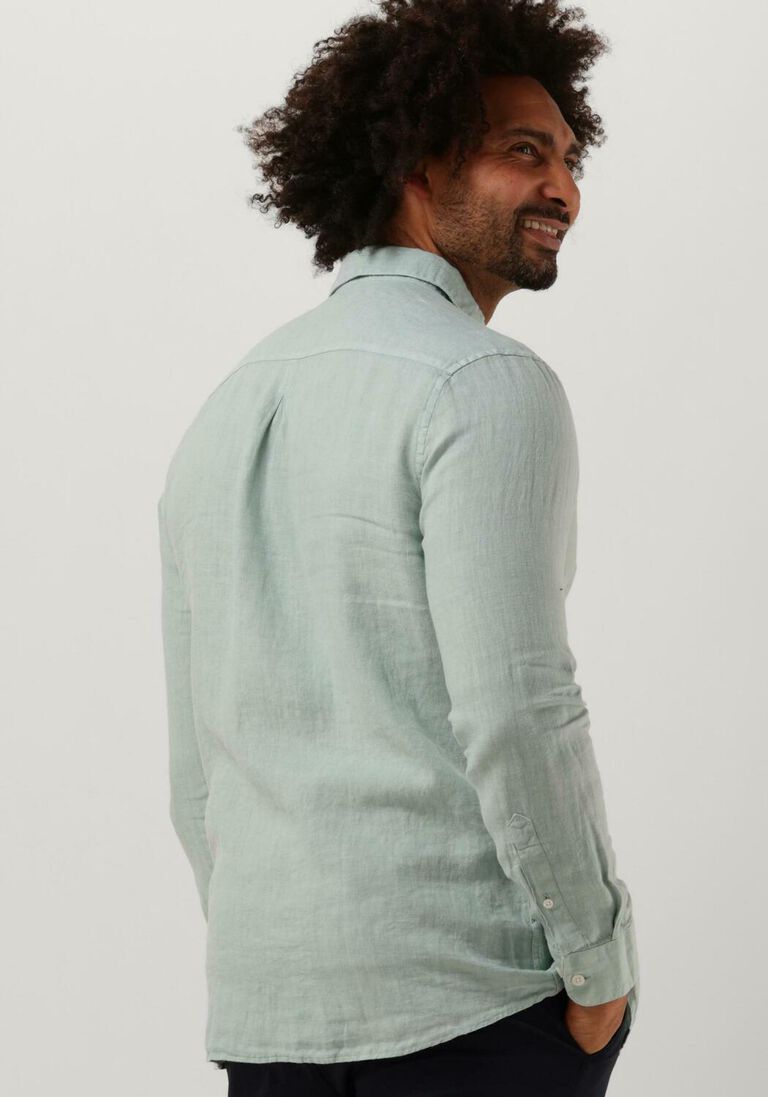 THE GOODPEOPLE groene the goodpeople casual overhemd soho