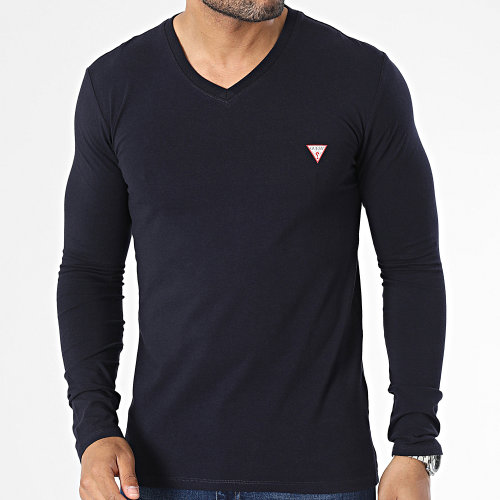Tee Shirt Manches Longues M2YI08-J1314 Bleu Marine