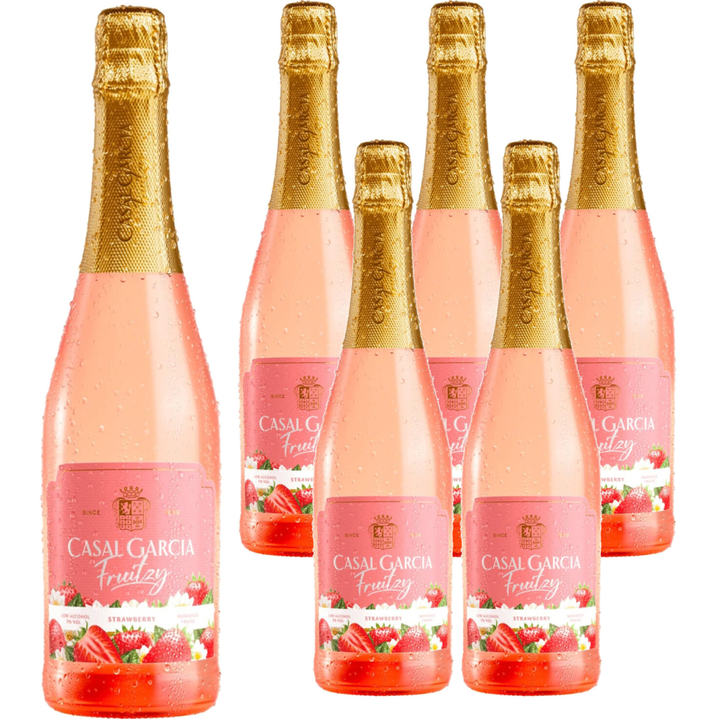 Casal Garcia Fruitzy Strawberry Aveleda 6x 75cl -6x 75cl