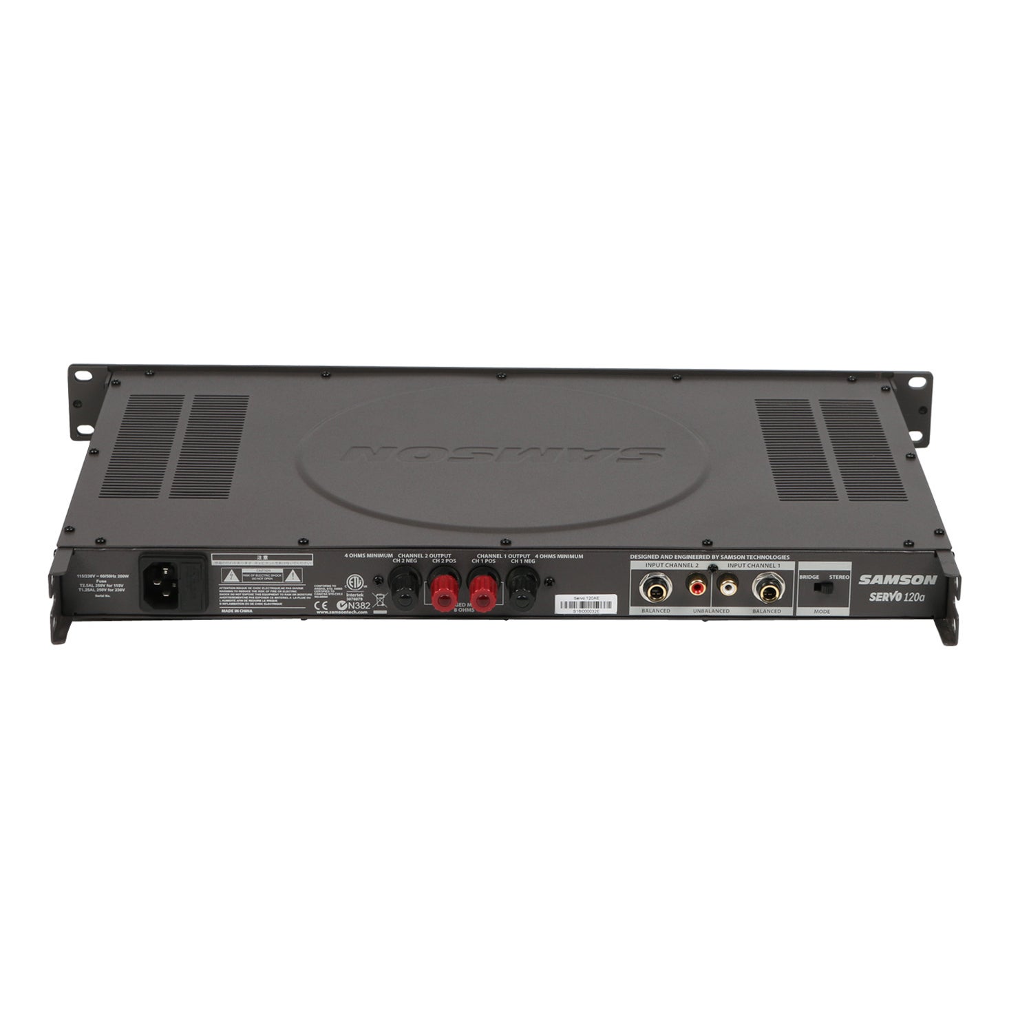 Samson Servo 120a 2 x 60 watt versterker