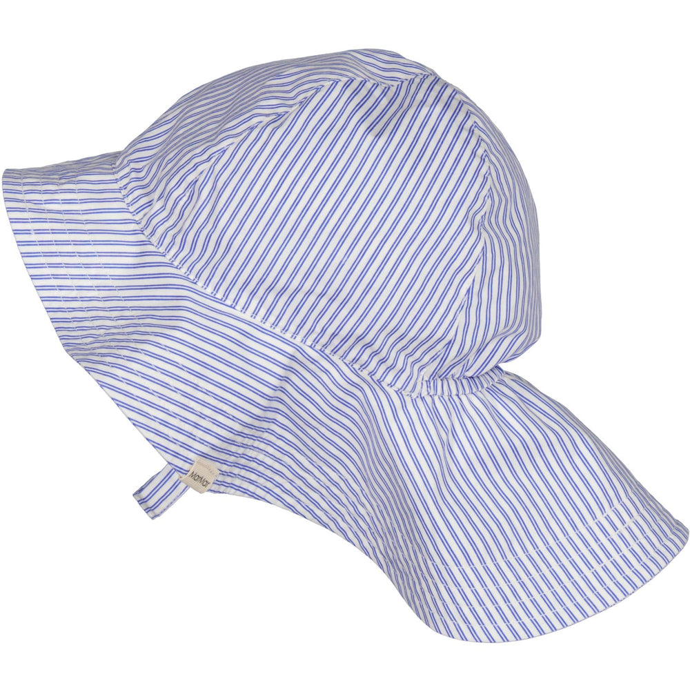 Køb MarMar Poplin Bolich Blue Strips Alba Baby Long Solhat