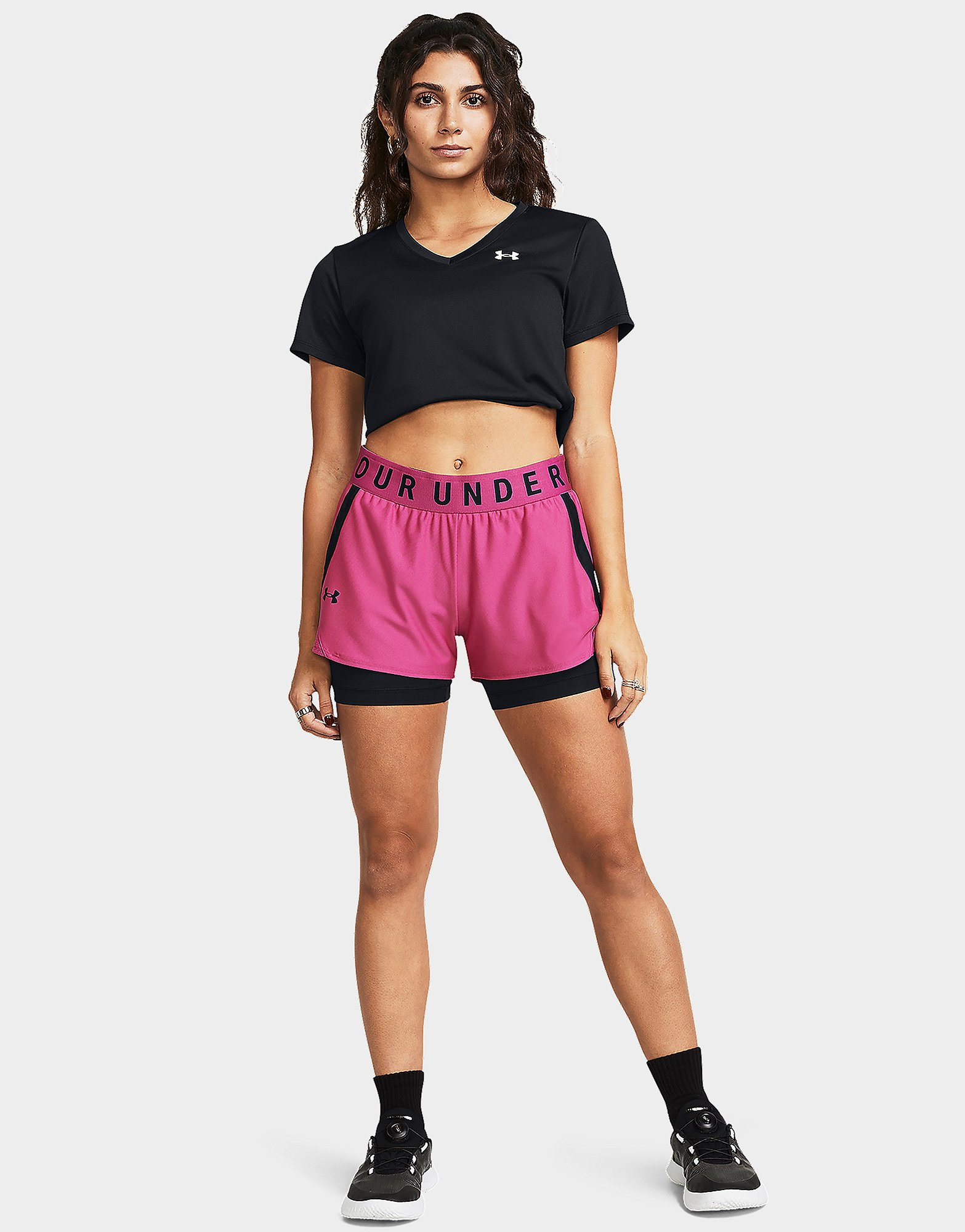 Under Armour Short Play Up 2-en-1  Femme