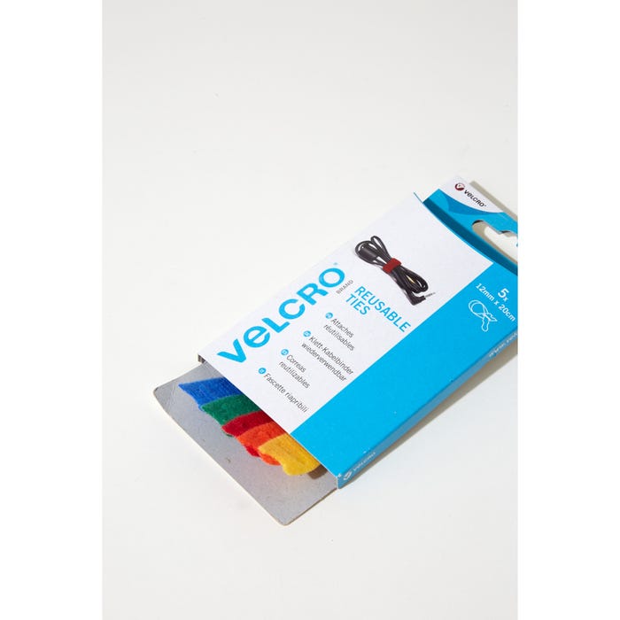 VELCRO® Brand-Klittenband herbruikbare bandjes 0,2 m / 12 mm