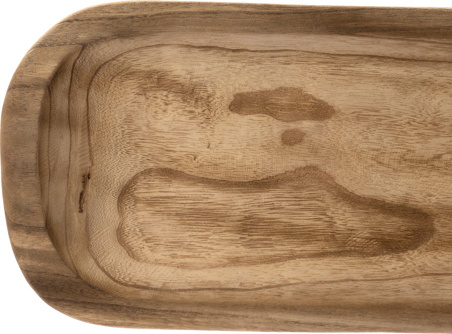 Intratuin decoratieschaal Nias bruin 64 x 18 x 6,5 cm