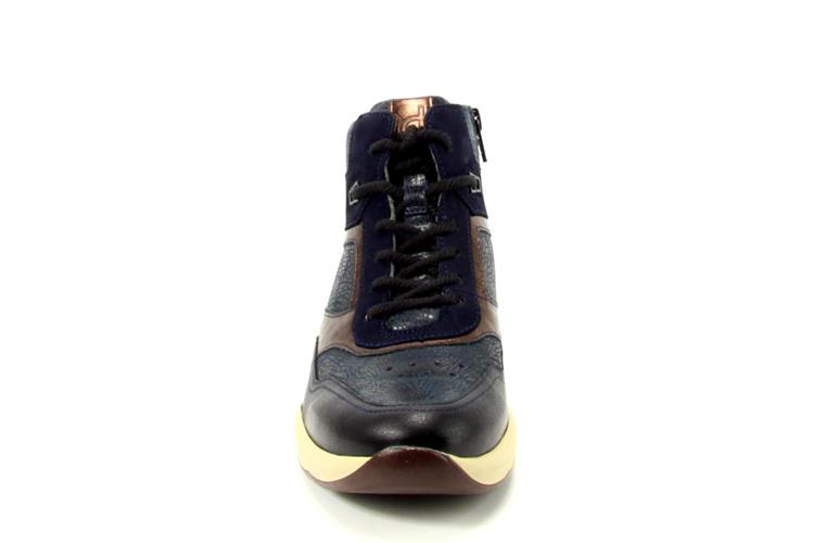 Durea 9778 wijdte H ZWART/D.BLAUW/BRONS