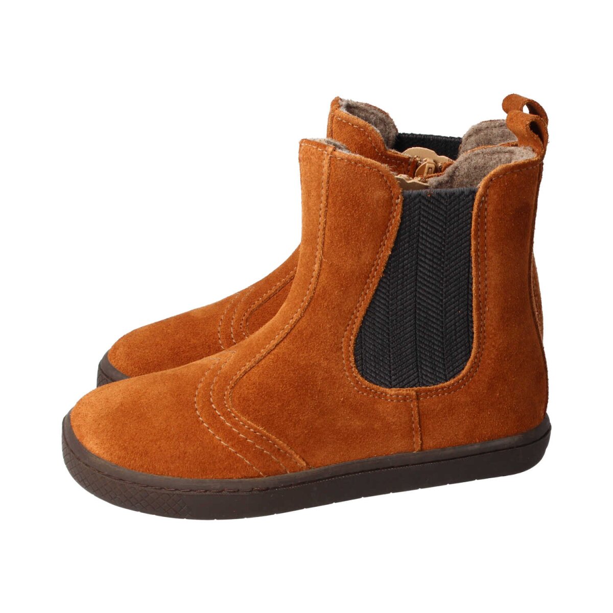 WL4201-F6 chestnut CHELSEA-CITY velours fleece zipper Weite/W