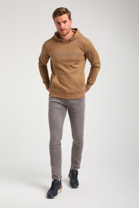 Gabbiano camel heren sweater