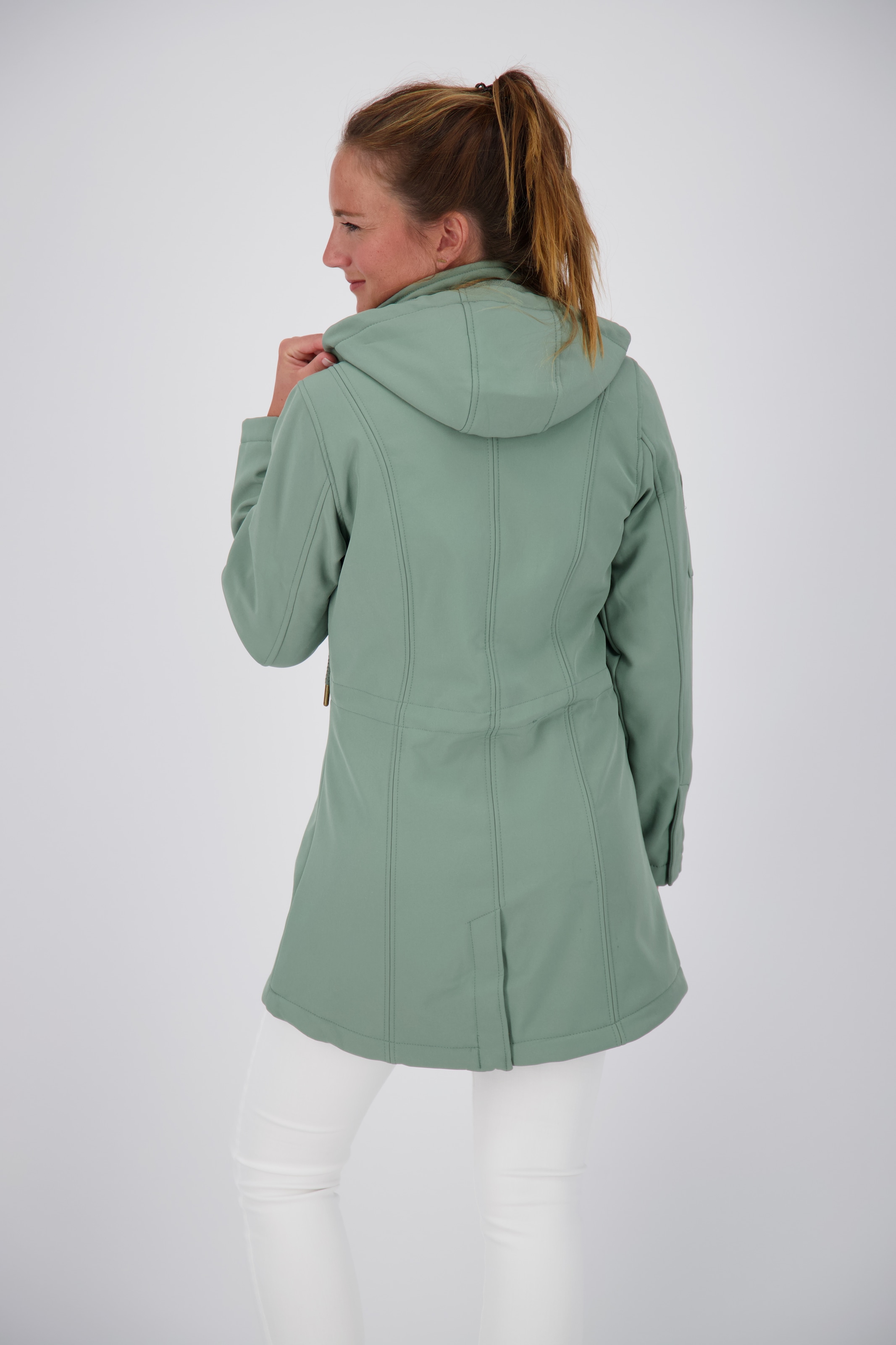 DEPROC Active Softshellmantel »TWIN PEAK II SLATE NEW WOMEN«, auch in Grossen Grössen erhältlich