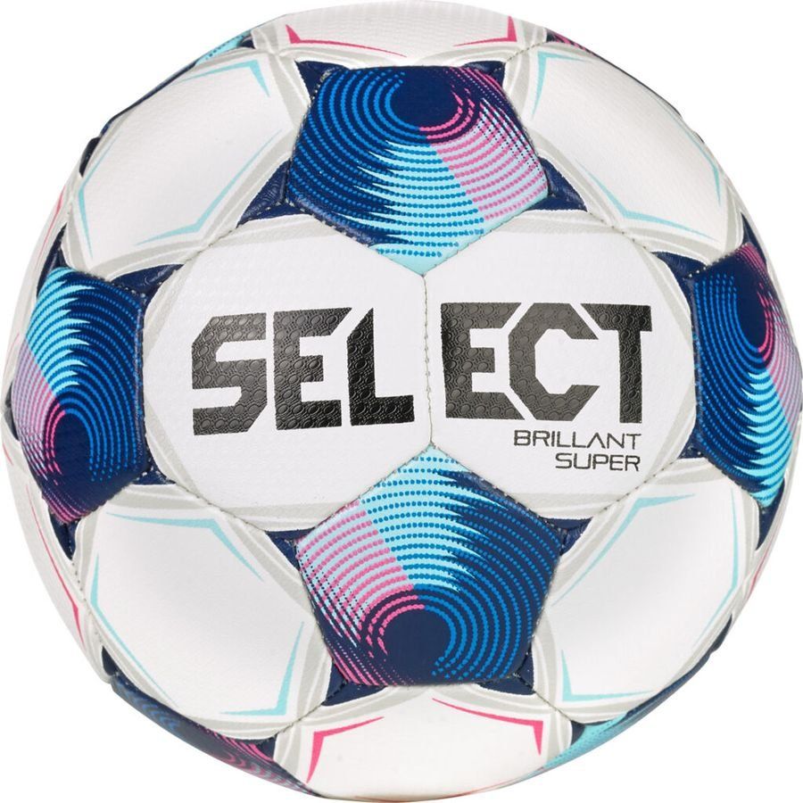 Select Ballon Brillant Super Mini V25 - Blanc/Bleu