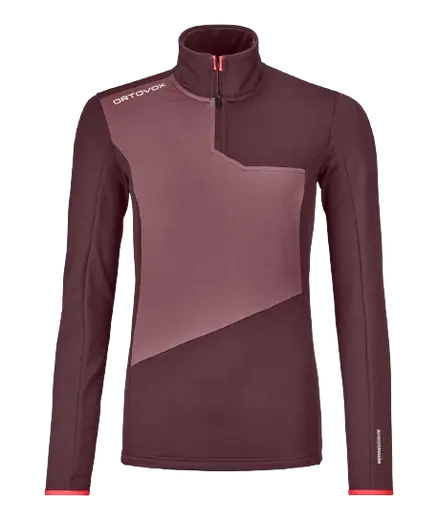 Ortovox Fleece Light Zip Neck Womens Jakke | SkatePro