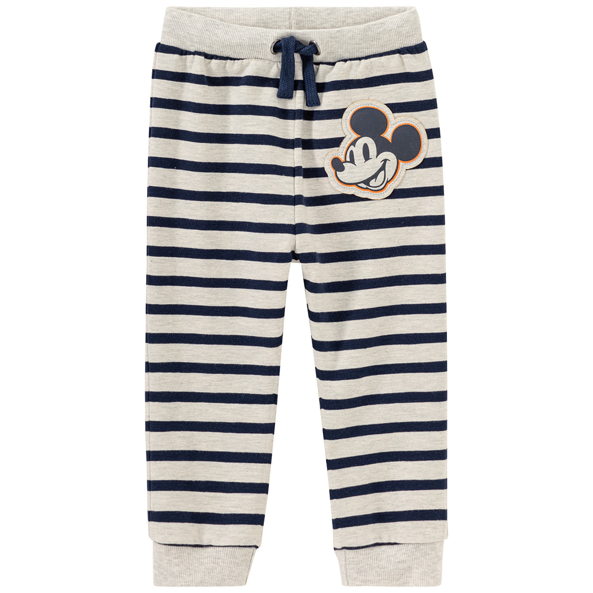 Topomini Micky Maus Jogginghose mit Tunnelzug cremeweiss / dunkelblau