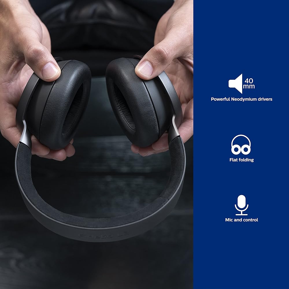 Casque À Réduction de Bruit Philips L3/00 Fidelio, Suppression De Bruit Pro +, Casque sans Fil pour Adultes, Casque avec Double Micro, Bluetooth, 38 Heures De Lecture, Design Haut De Gamme Et Léger : High-Tech