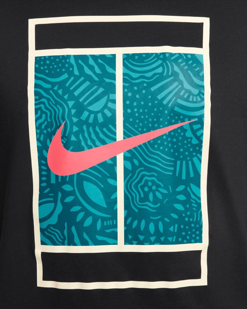 T-shirt Nike NikeCourt Noir pour homme