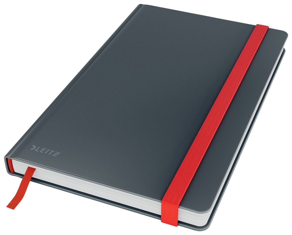 Leitz - Cosy Notebook Hard Cover Medium Grey - Squared