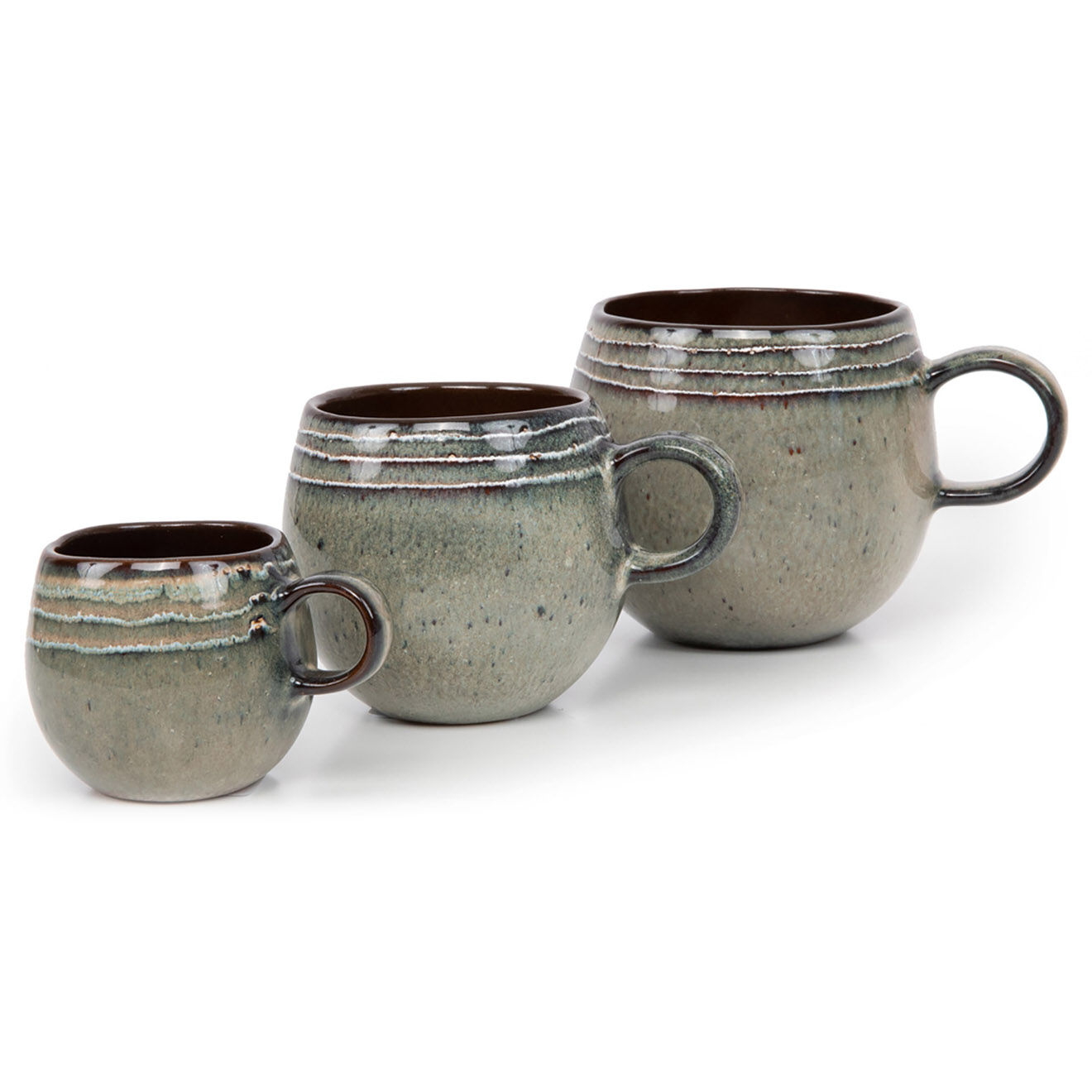Bazar Bizar 6 Tasses à espresso  Comporta multicolores - D.7 cm
