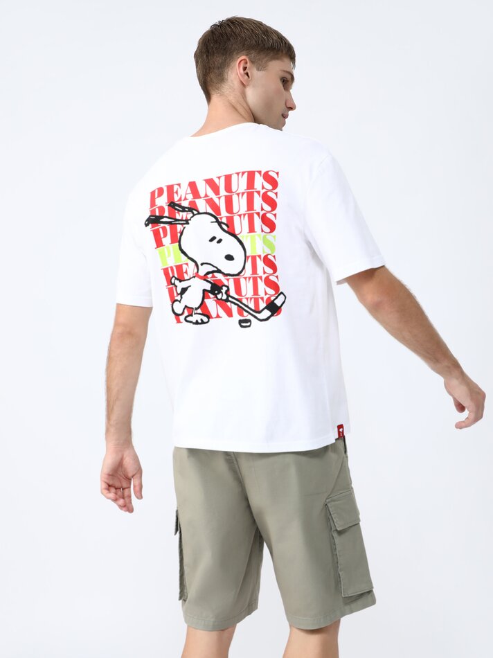 Camiseta estampada Snoopy Peanuts™ - Branca