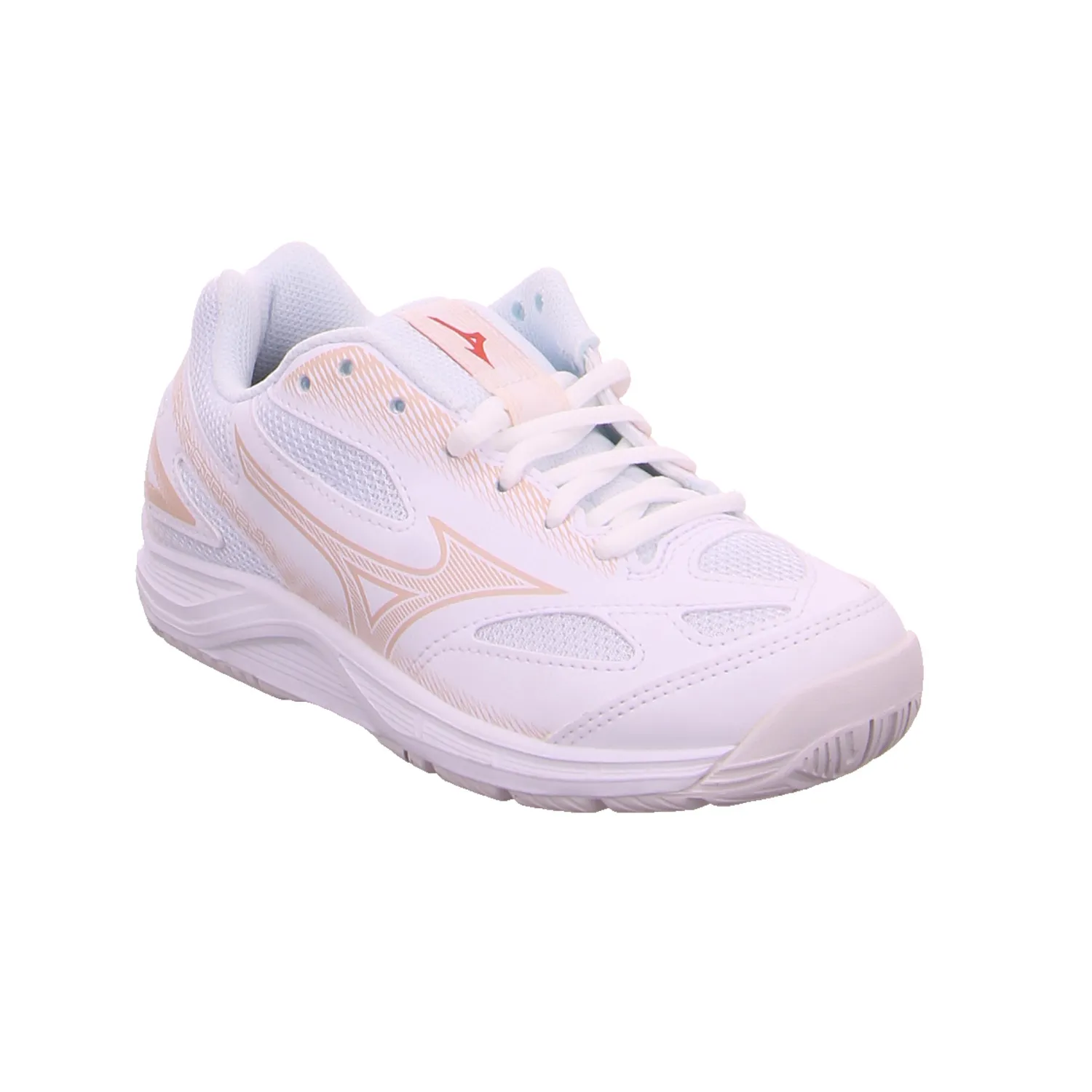 MIZUNO Kinder Indoor Weiss Synthetik