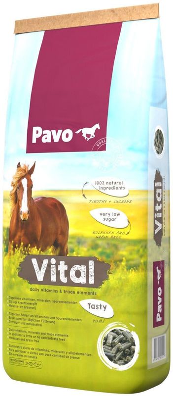 Pavo Vital Navulzak Emmer - Voedingssupplement - 8 kg Navulzak