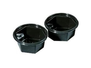 Dressingbæger Catersource 50ml Ø68xH31mm APET sort,12 pk x 96 stk/krt