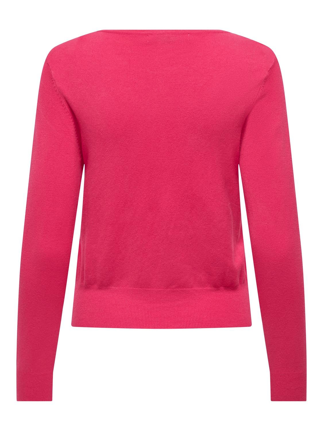 ONLVENICE Strickpullover Raspberry