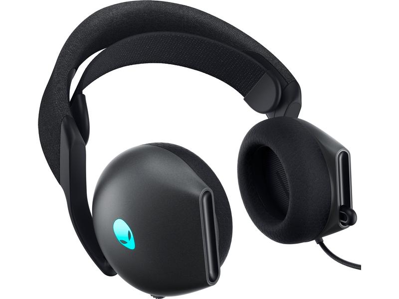 Dell Headset Alienware AW520H-G-DEAM Schwarz Komfortables Gaming-Headset für PC und Spielkonsolen