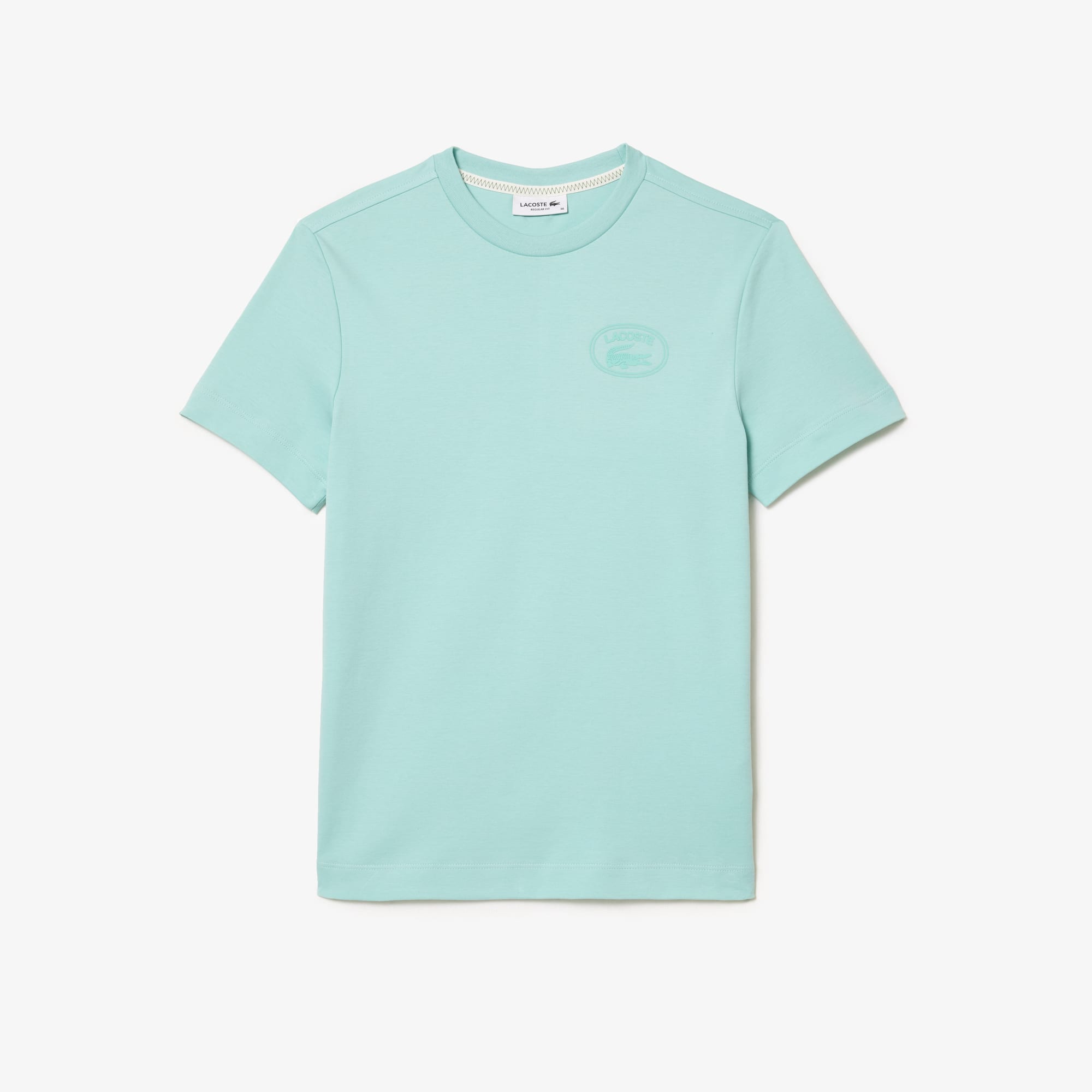 T-shirt regular fit avec imprimé signature T-Shirts - Vert - Lacoste - Femme