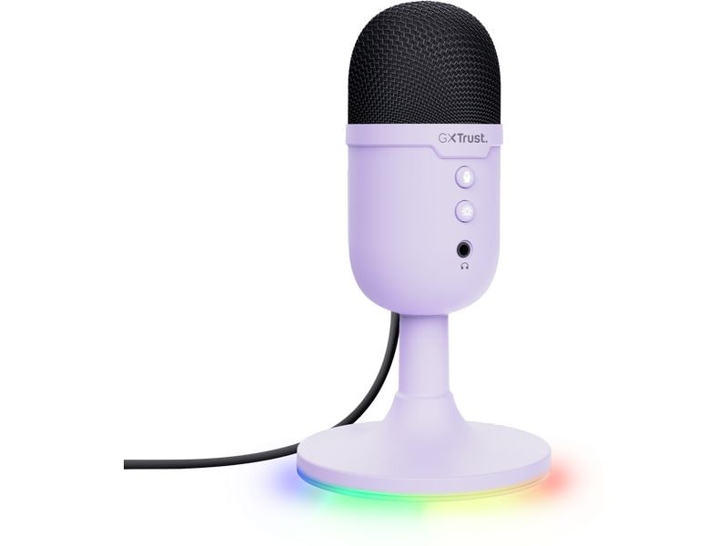 Trust Mikrofon GXT234P Yunix Kompaktes USB-Gaming-Mikrofon für Streaming & Content-Erstellung