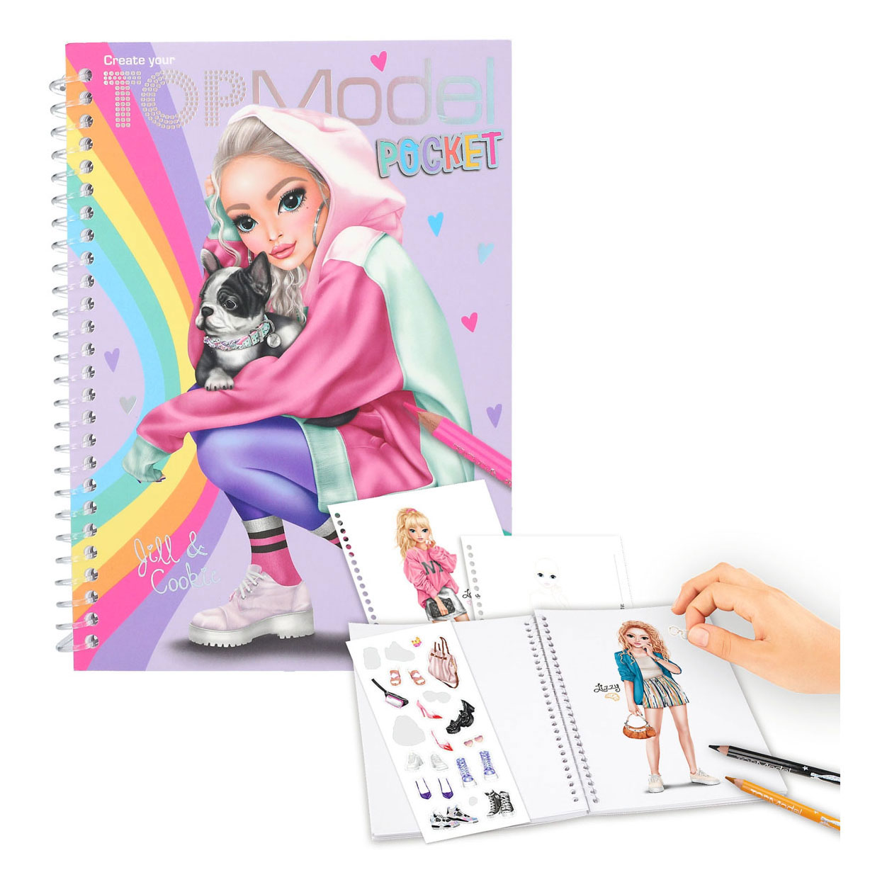 TOPModel Pocket Kleurboek