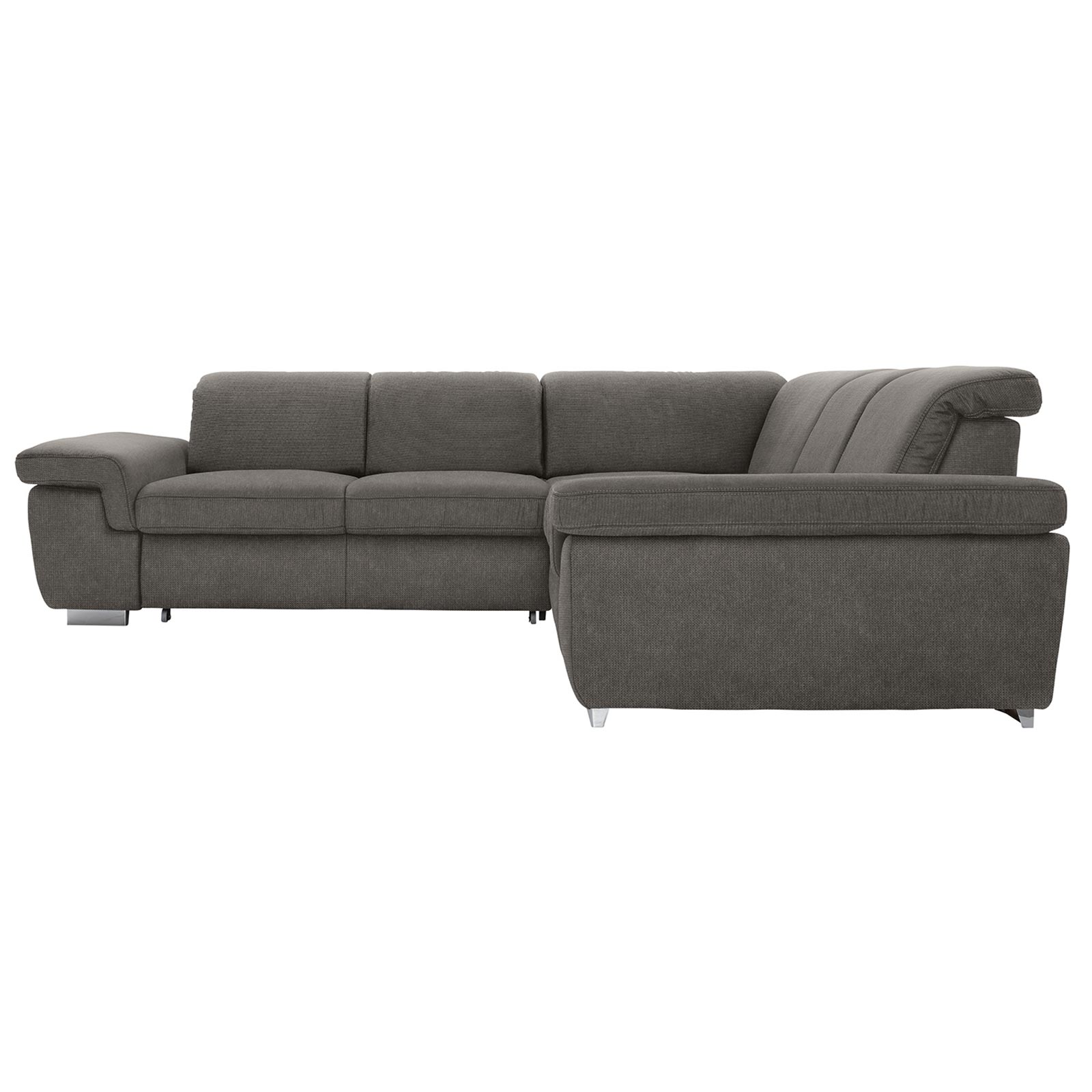 polsterpower Boxspringsofa - Belle grey - Basismodell - rechts