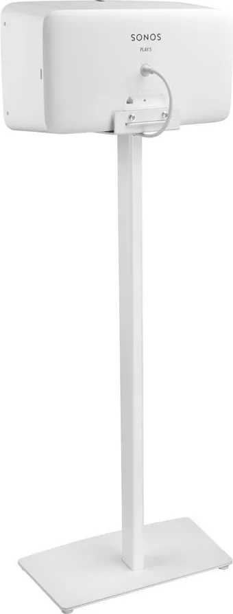 Pied de sol Cavus blanc pour Sonos Five / Play:5 (gen 2) Blanc Pieds pour enceintes